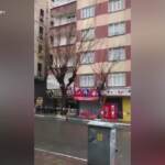 Terremoto in Turchia, il crollo di un edificio