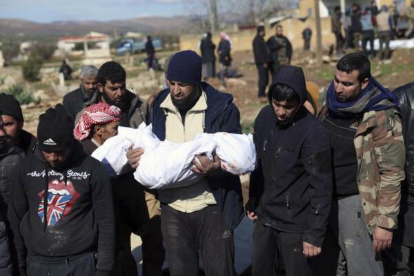 Syria Turkey Earthquake Newborn Rescue