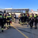 Turchia, atterrato ad Adana team di soccorso dei Vigili del Fuoco italiani