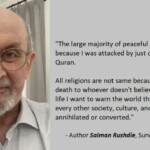 Salman Rushdie, prima foto dopo l’aggressione