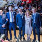 Lombardia, Berlusconi Salvini e Meloni a kermesse centrodestra
