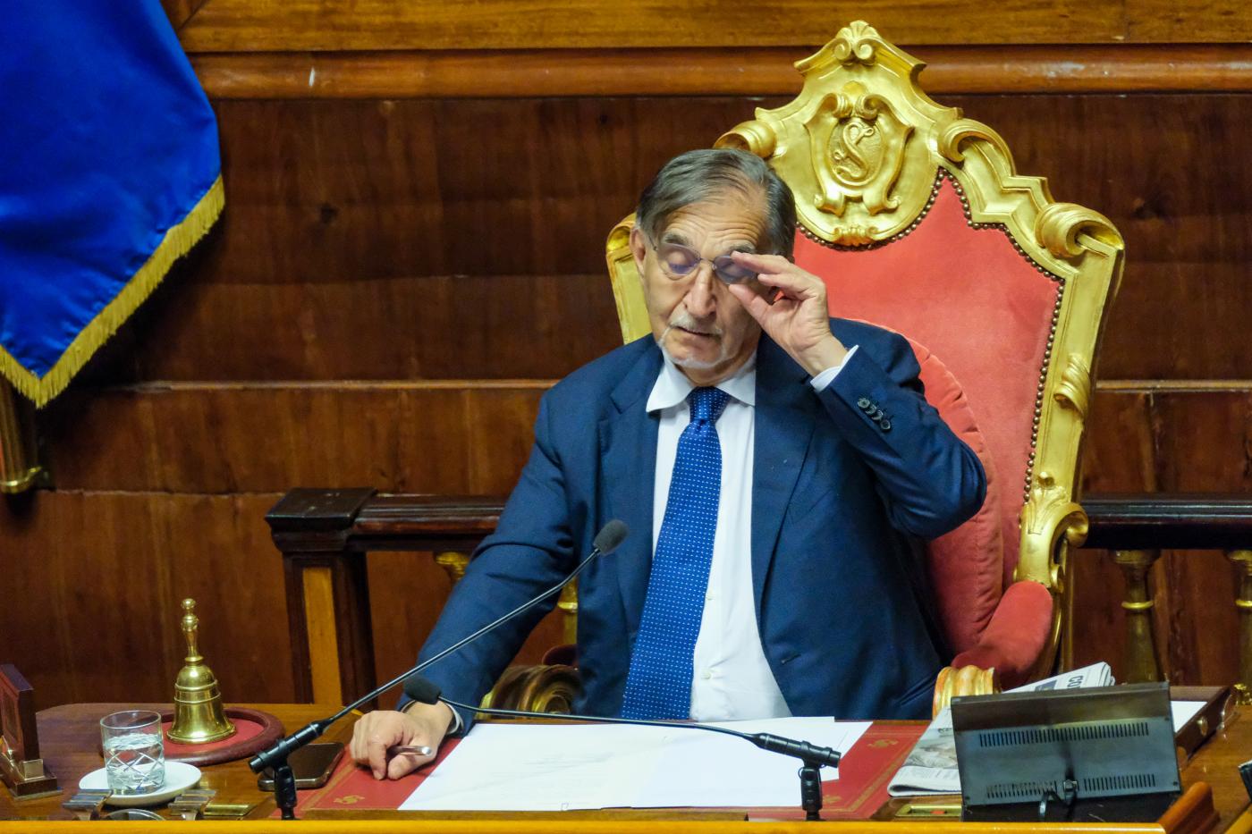 Senato, La Russa: “Non butterò mai busto Duce”