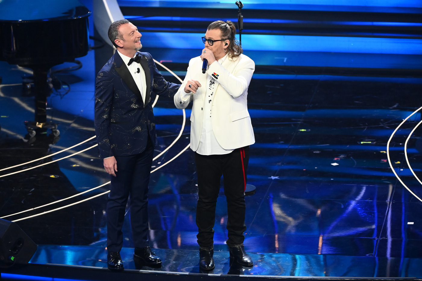 Sanremo, Grignani difende Blanco