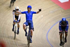 Ciclismo, Europei pista: Consonni oro nella corsa a punti