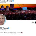 Trump, riattivati account Facebook e Twitter
