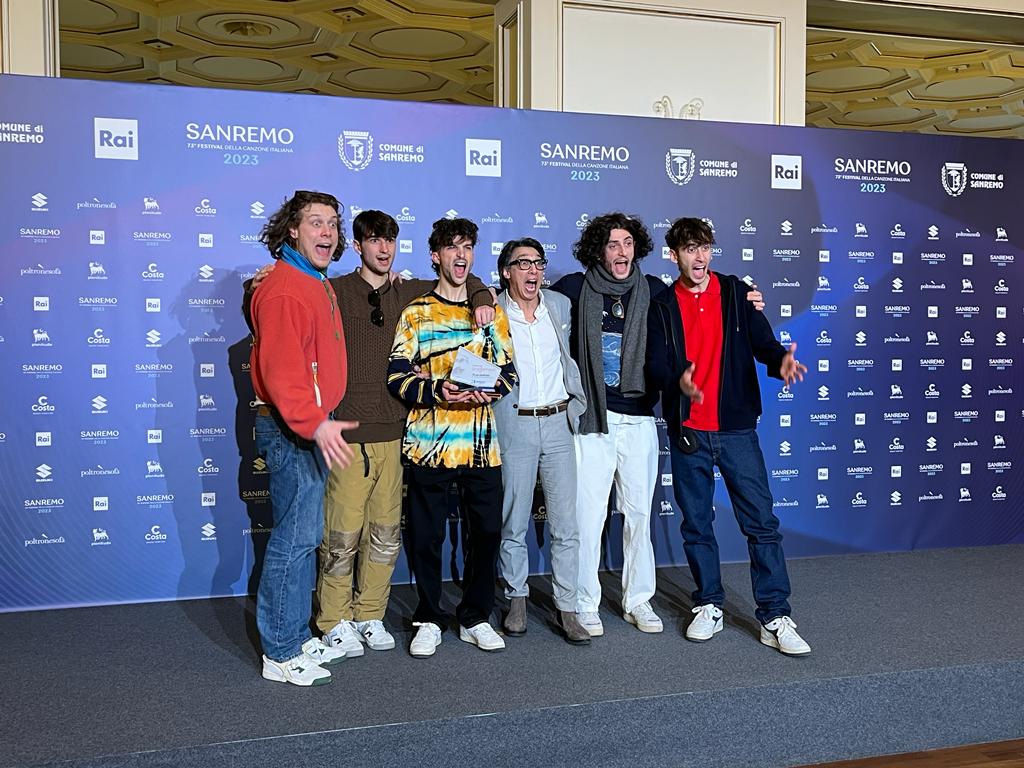 Sanremo, il Premio Enzo Jannacci ai Colla Zio Sanremo, il Premio Enzo Jannacci ai Colla Zio