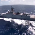 Russia, nave da guerra effettua esercitazioni nel Mediterraneo