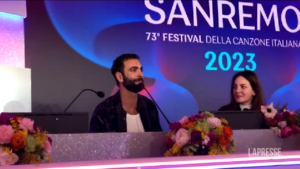 Sanremo, Marco Mengoni si commuove in sala stampa