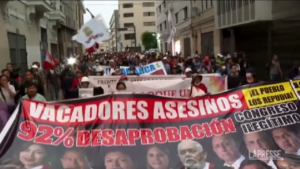 Perù, due mesi di proteste antigovernative