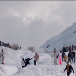Iraq, forti nevicate attirano turisti