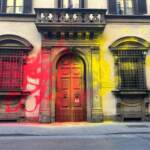 Ultima generazione, imbrattato Palazzo della Regione a Firenze