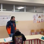 Regionali, Salvini ha votato nel suo seggio a Milano