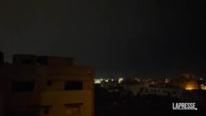 Striscia di Gaza, attacco aereo di Israele