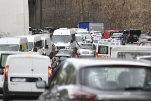 Traffico in citta' per lo sciopero nazionale dei trasporti