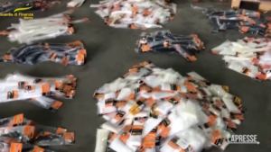 Monza, maxi-sequestro di materiali elettrici non conformi