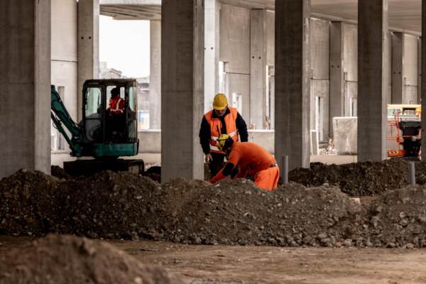 Inaugurazione Piattaforme Logistiche, visita al cantiere del nuovo mercato ortofrutticolo