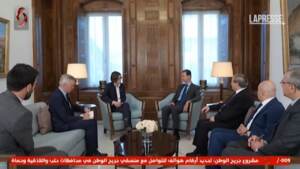 Siria, Assad incontra presidente Croce Rossa