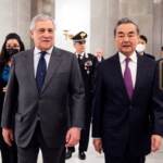 Ucraina, Wang a Tajani: “Soluzione sia accettabile per tutti”