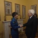 Mattarella riceve Cristoforetti, astronauta riconsegna Tricolore