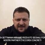 Ucraina, Zelensky: “Da nostri partner segnali forti”