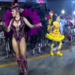 Brasile, a San Paolo la sfilata della Scuola di Samba