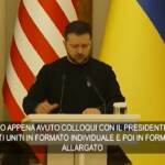 Ucraina, Zelensky: “Guerra deve finire con completa liberazione”