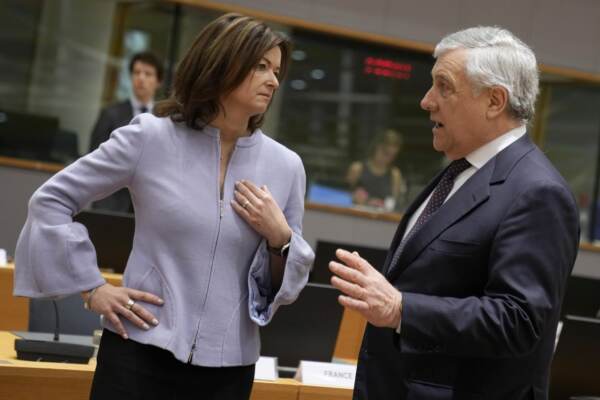 Riunione dei ministri degli esteri della Ue a Bruxelles
