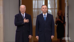 Polonia, Biden vede Duda a Varsavia