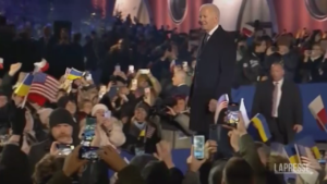 Ucraina, Biden in Polonia: “Kiev resiste e resta libera”