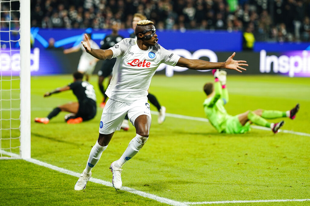 Eintracht Francoforte-Napoli 0-2, Spalletti va anche in Europa