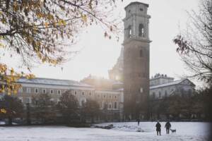 La prima grande città italiana ad essere imbiancata dalla neve è Torino