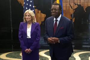 Jill Biden makes 6th visit to Africa, her 1st as first lady