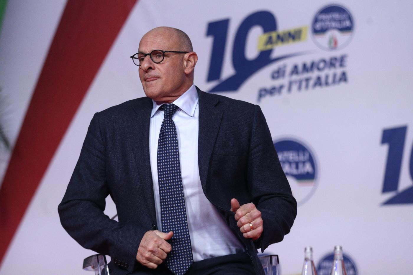 Roma, Rampelli: vandalizzata sede Garbatella FdI Roma, Rampelli: vandalizzata sede Garbatella FdI