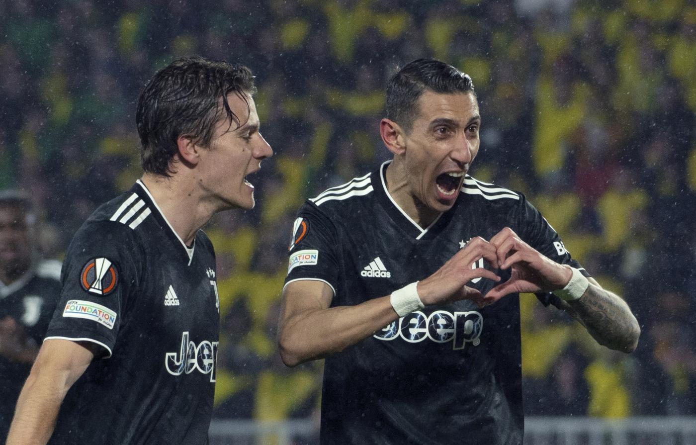 Nantes-Juve 0-3, tripletta di Di Maria