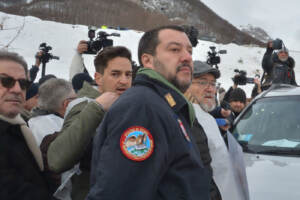 Rigopiano due anni dopo, Di Maio e Salvini sulle macerie dell'hotel