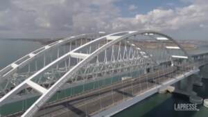 Ucraina, in Crimea riaperto il Ponte di Kerch