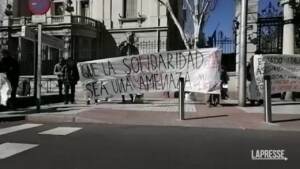 Cospito, manifestazioni per l’anarchico anche a Madrid