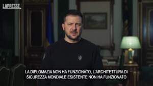 Ucraina, Zelensky: “Possiamo porre fine ad aggressione quest’anno”