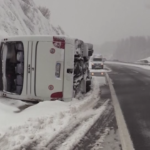 Croazia, si ribalta un bus: un morto e feriti