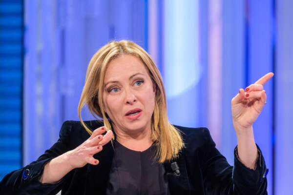 Giorgia Meloni ospite a “Porta a Porta”
