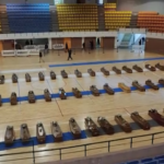 Migranti, al Palasport di Crotone le bare delle vittime del naufragio