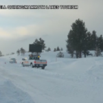 Usa, tempesta di neve in California: abitanti chiusi in casa
