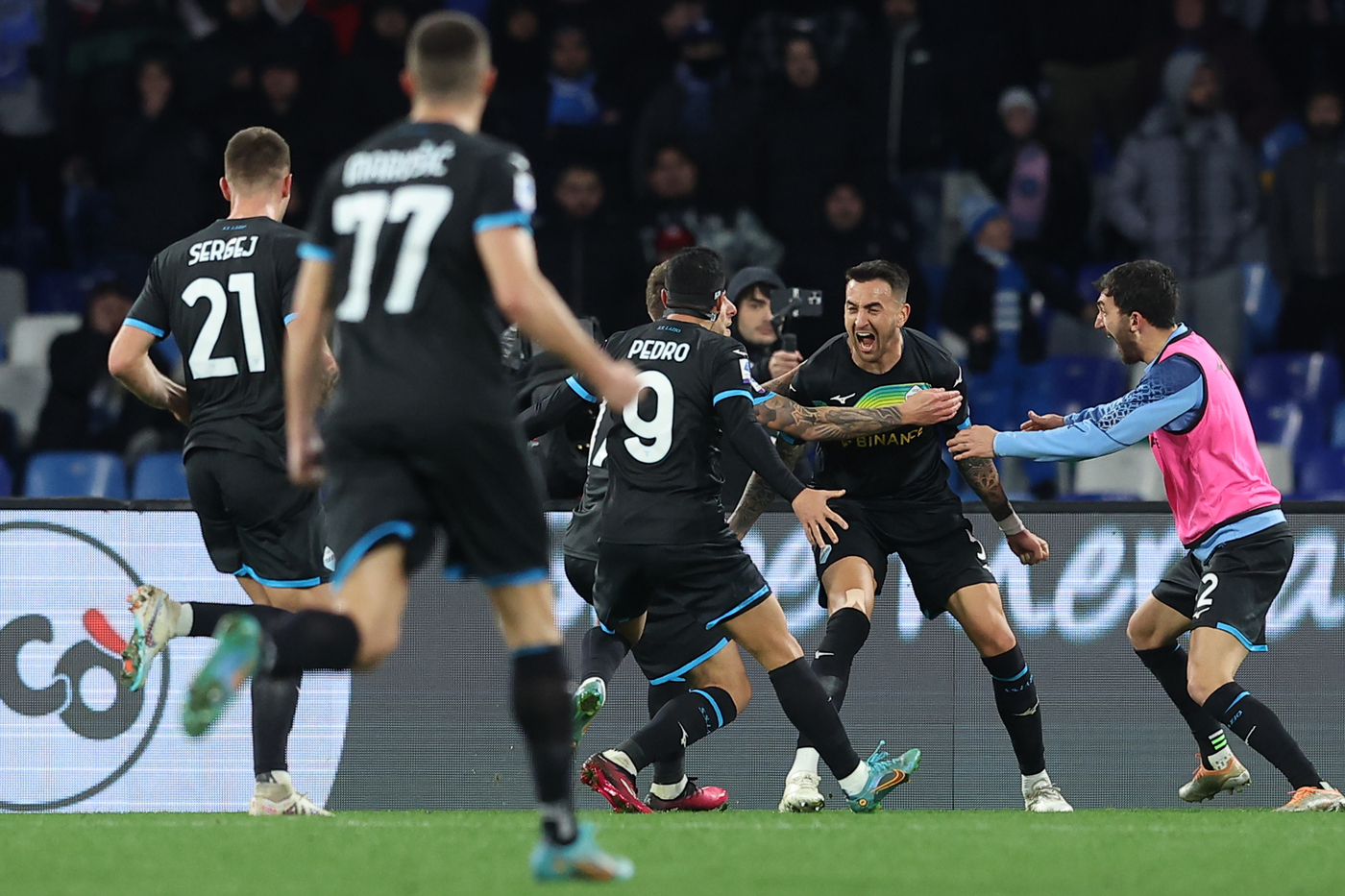 Napoli-Lazio 0-1, Sarri espugna il Maradona