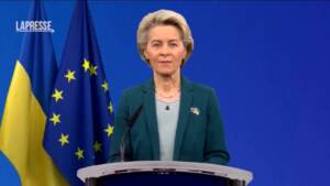 Ucraina, von der Leyen: “Russia pagherà per i suoi crimini”