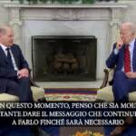 Ucraina, Scholz: “Sosteniamo Kiev finché sarà necessario”