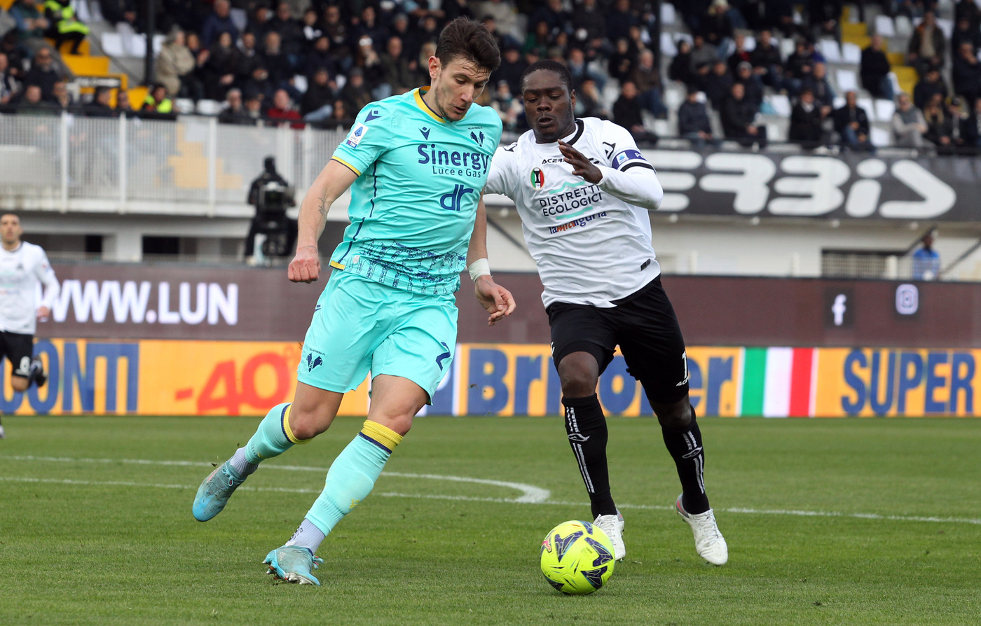 Spezia-Verona 0-0, un punto a testa Spezia-Verona 0-0, un punto a testa