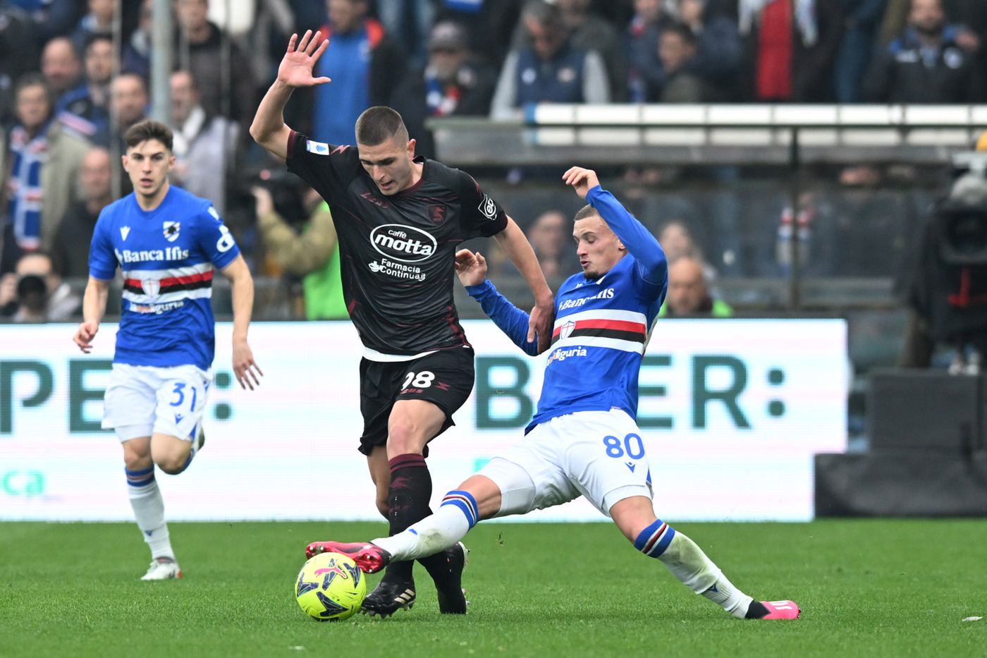 Sampdoria-Salernitana 0-0, vince la paura di perdere