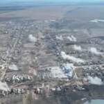Ucraina, Bakhmut distrutta: le immagini dal drone