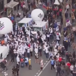 Francia, sciopero contro riforma pensioni: il corteo di Parigi