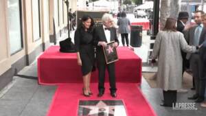 Hollywood, stella per Giancarlo Giannini sulla Walk of Fame
